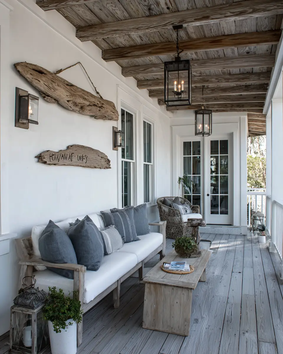 Family-Friendly Coastal Porch Decor Ideas