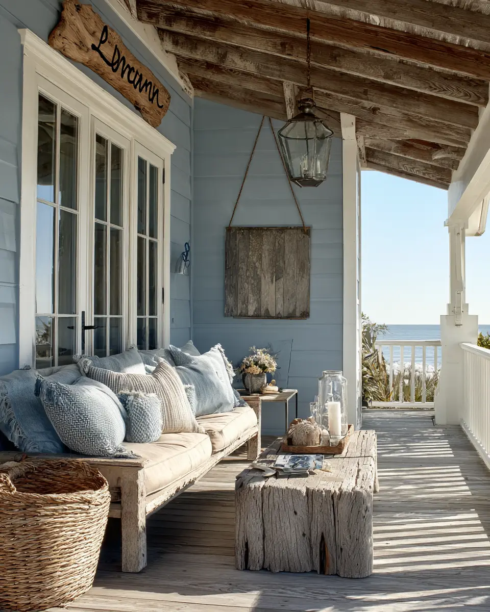 Family-Friendly Coastal Porch Decor Ideas