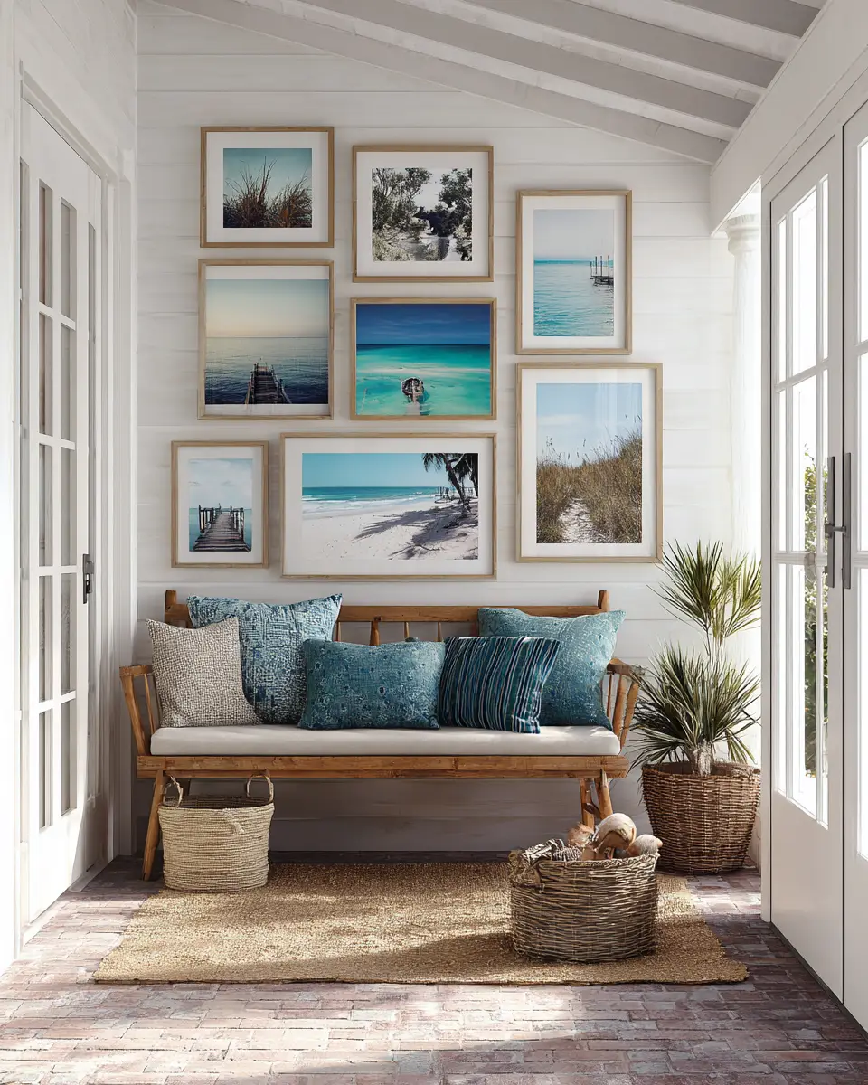Family-Friendly Coastal Porch Decor Ideas