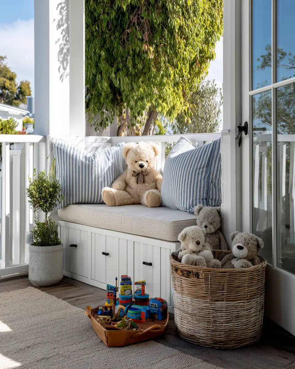 Family-Friendly Coastal Porch Decor Ideas