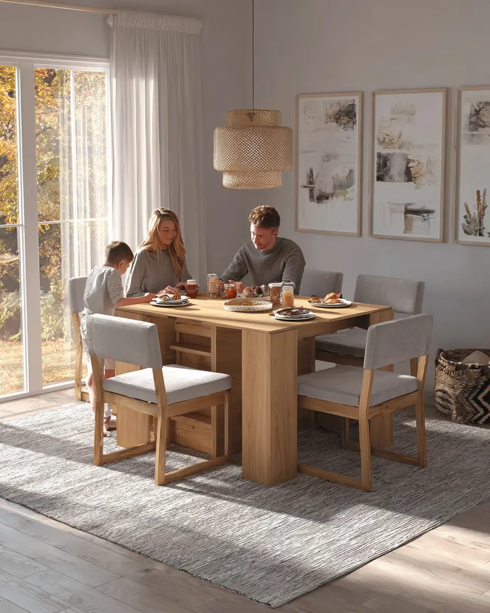 Family-Friendly Dining Room Decor Ideas