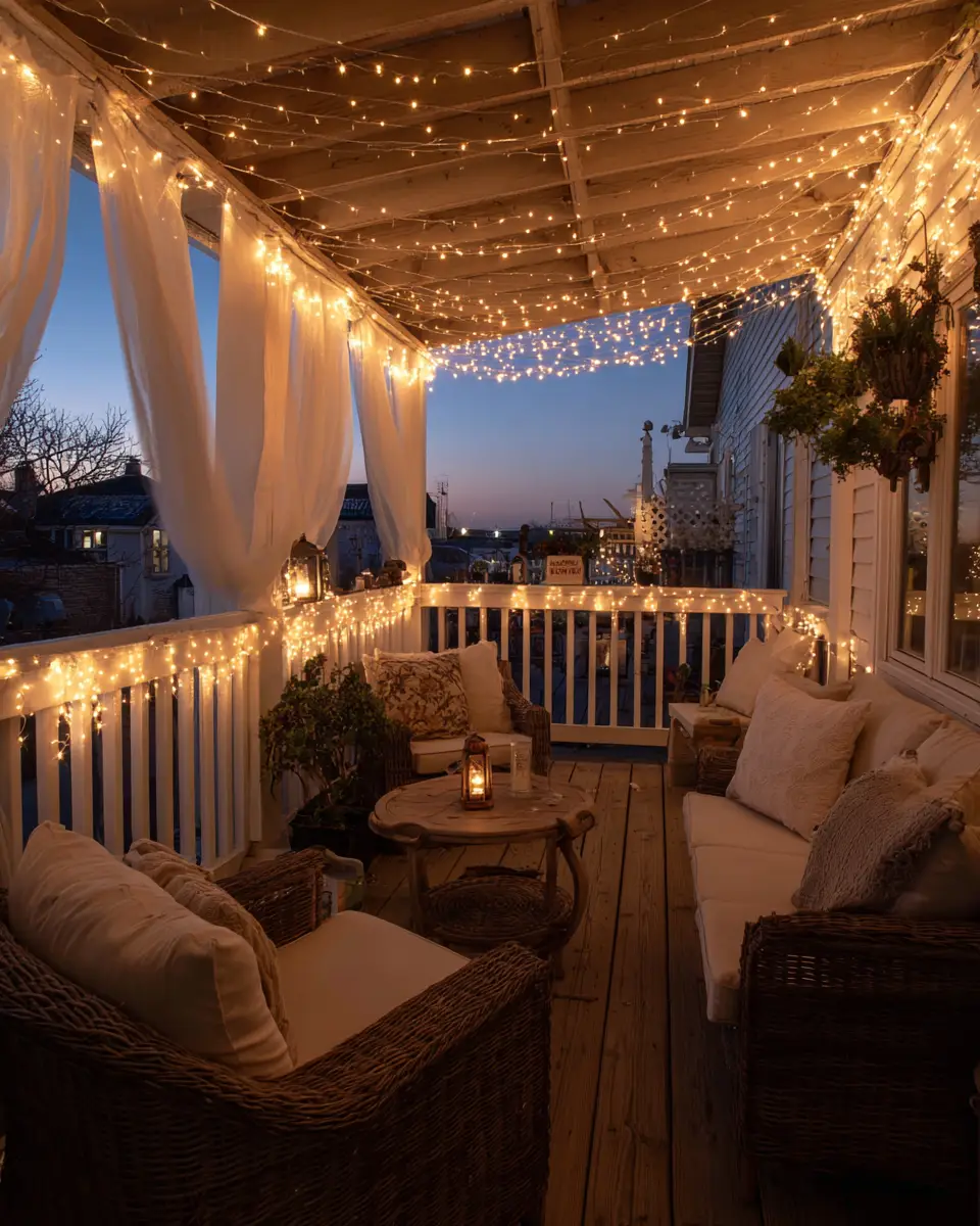 Family-Friendly Farmhouse Balcony Decor Ideas