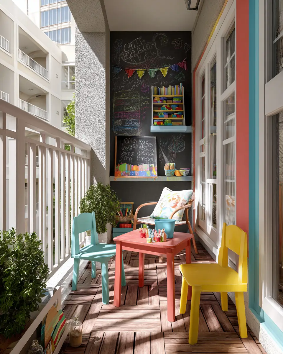 Family-Friendly Farmhouse Balcony Decor Ideas