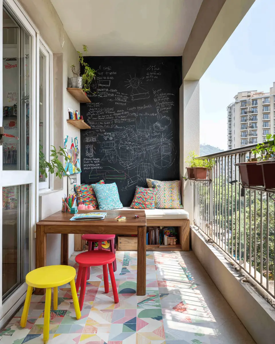 Family-Friendly Farmhouse Balcony Decor Ideas