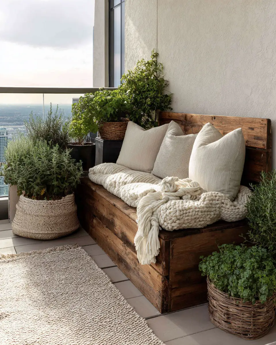Family-Friendly Farmhouse Balcony Decor Ideas