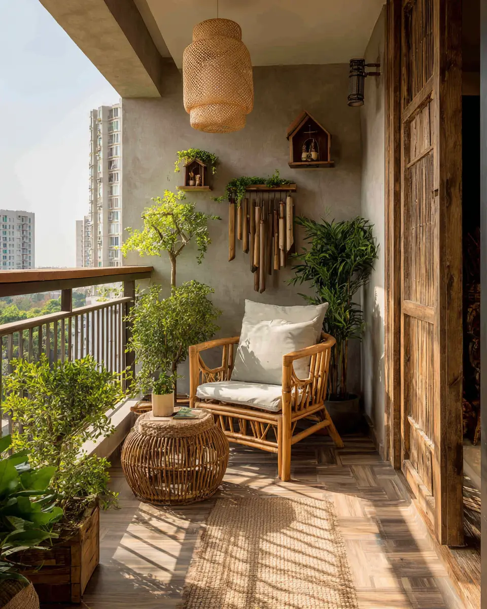 Family-Friendly Farmhouse Balcony Decor Ideas