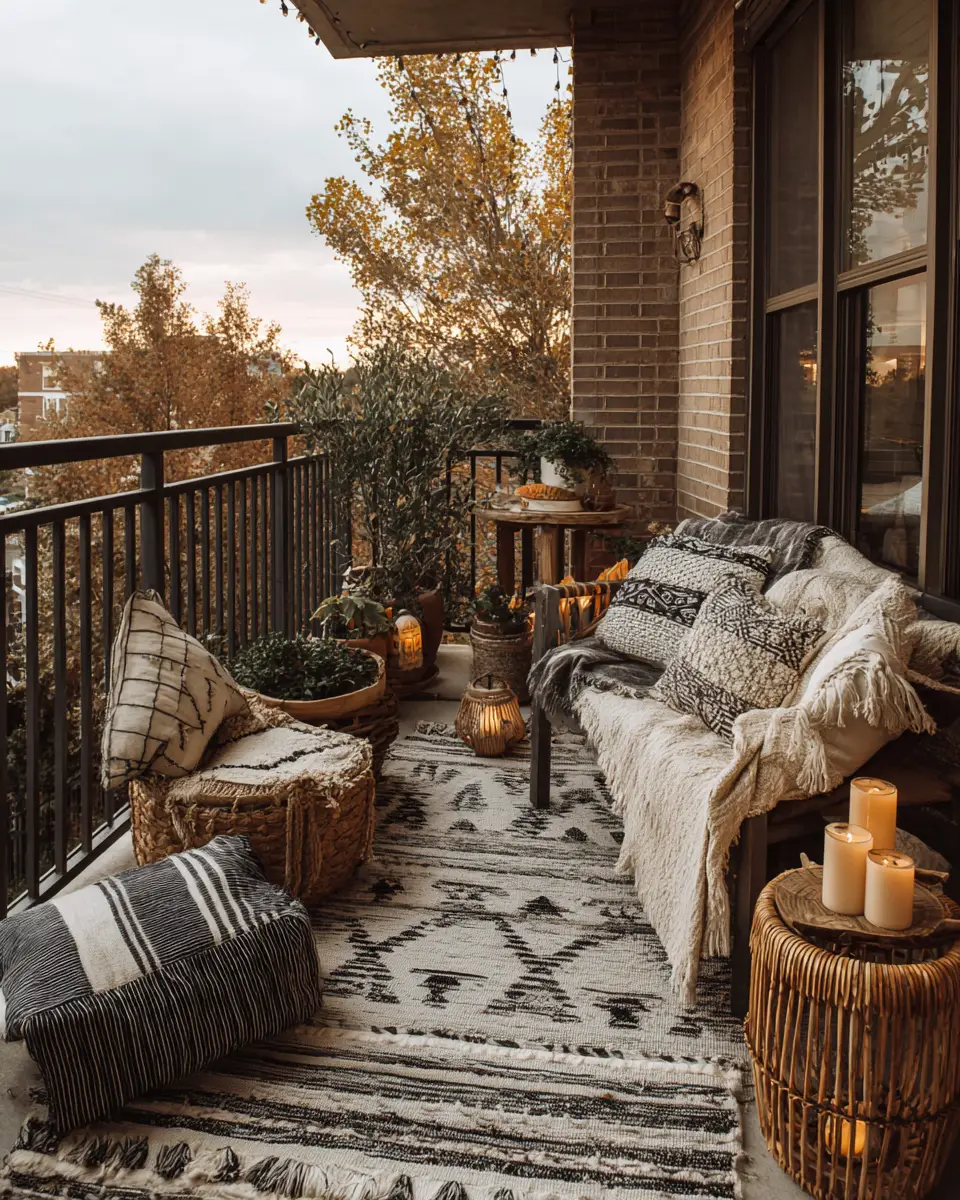 Family-Friendly Farmhouse Balcony Decor Ideas