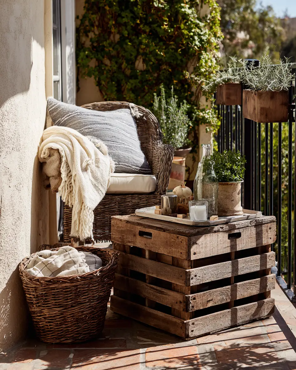 Family-Friendly Farmhouse Balcony Decor Ideas