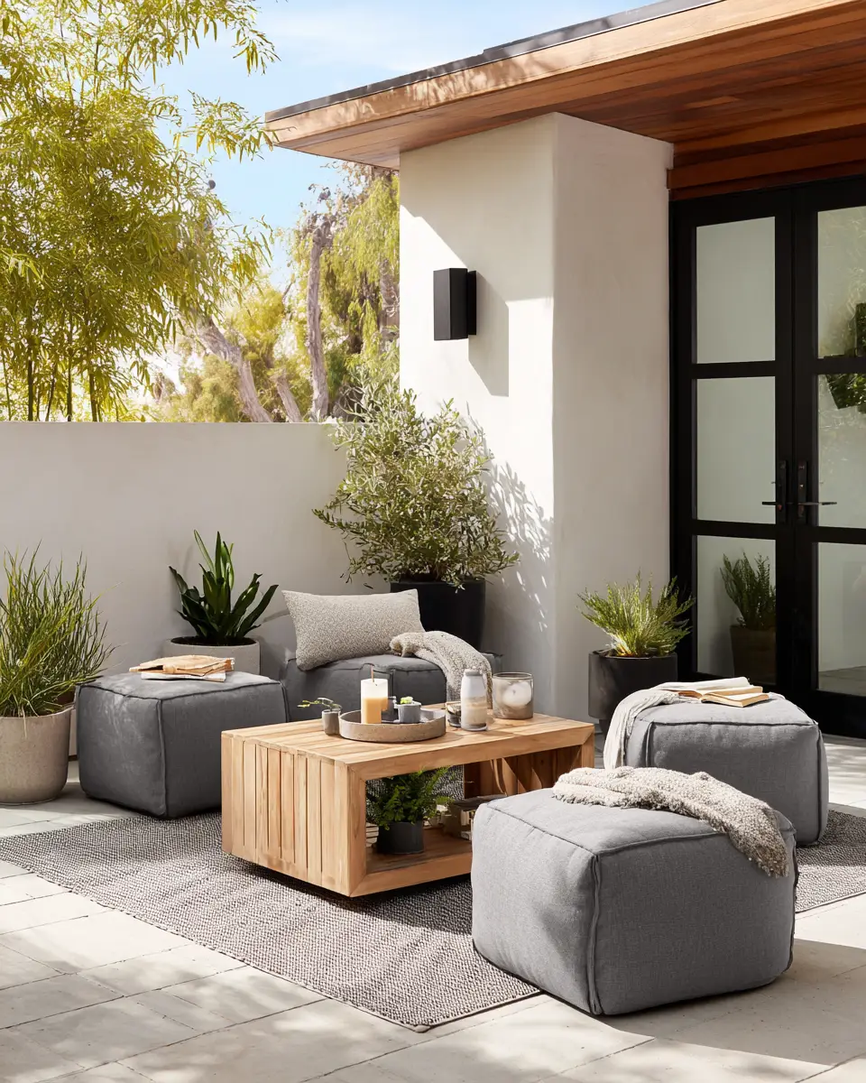 Family-Friendly Japandi Patio Decor Ideas
