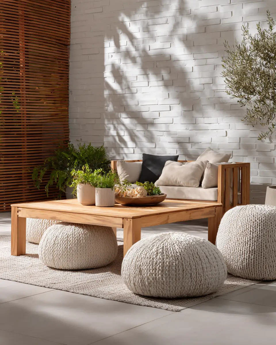 Family-Friendly Japandi Patio Decor Ideas