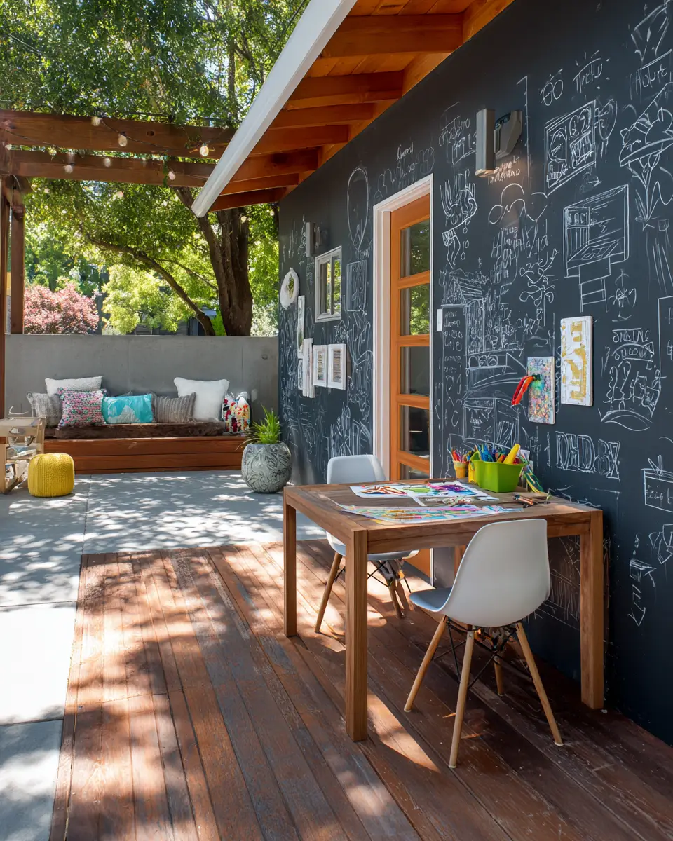 Family-Friendly Modern Porch Decor Ideas