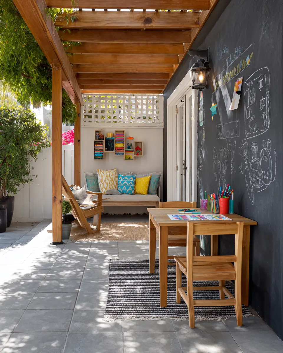 Family-Friendly Modern Porch Decor Ideas
