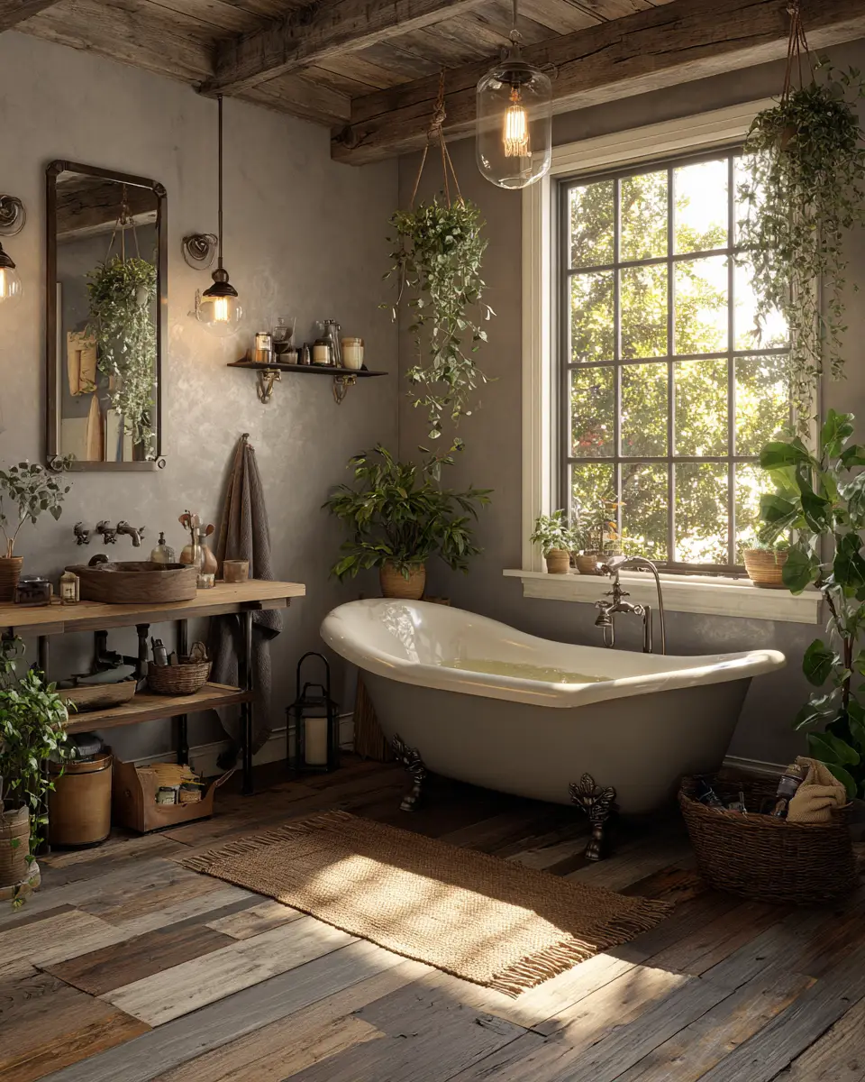 Farmhouse Bathroom Decor Ideas