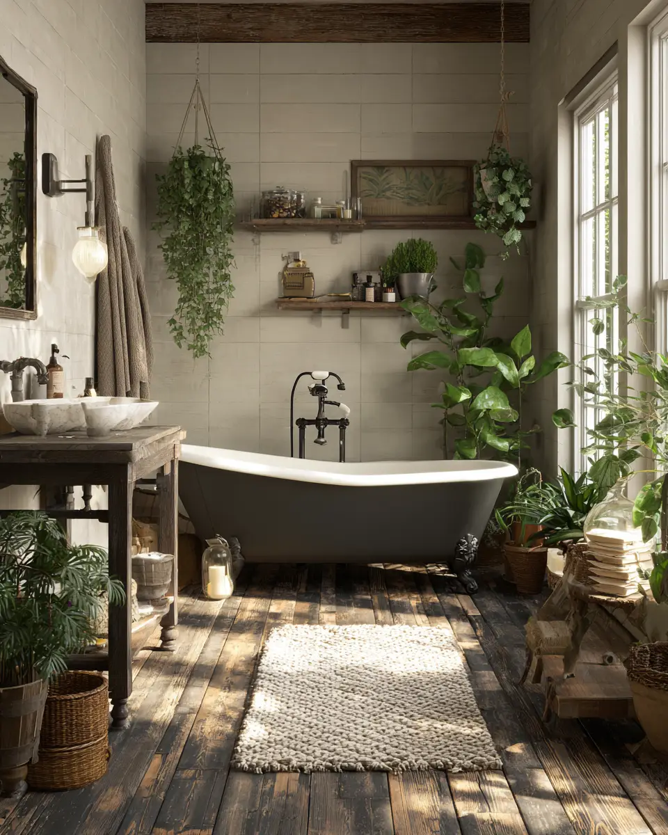 Farmhouse Bathroom Decor Ideas