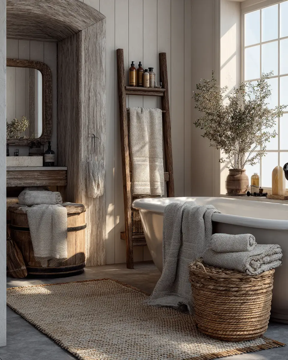 Farmhouse Bathroom Decor Ideas
