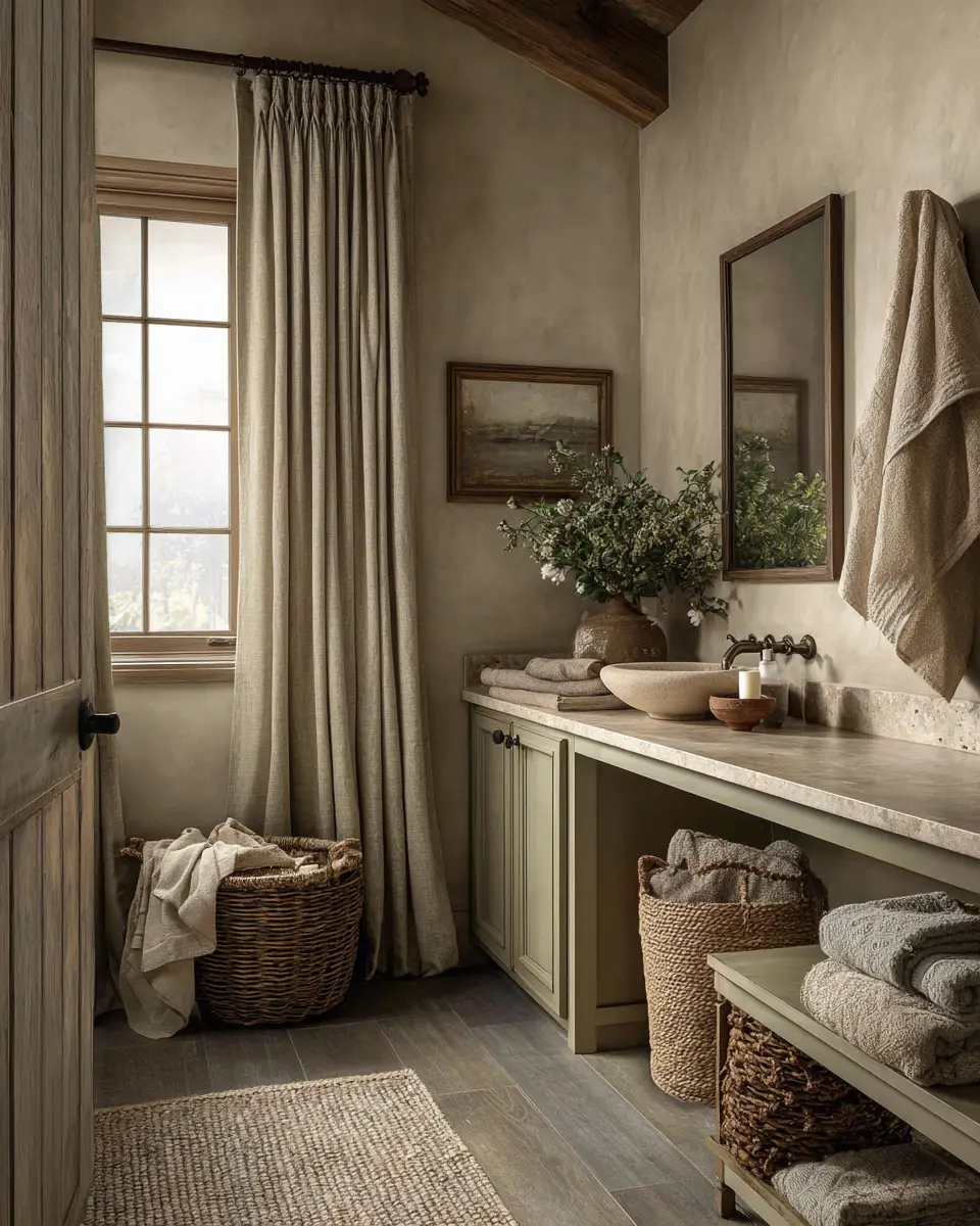 Farmhouse Bathroom Decor Ideas