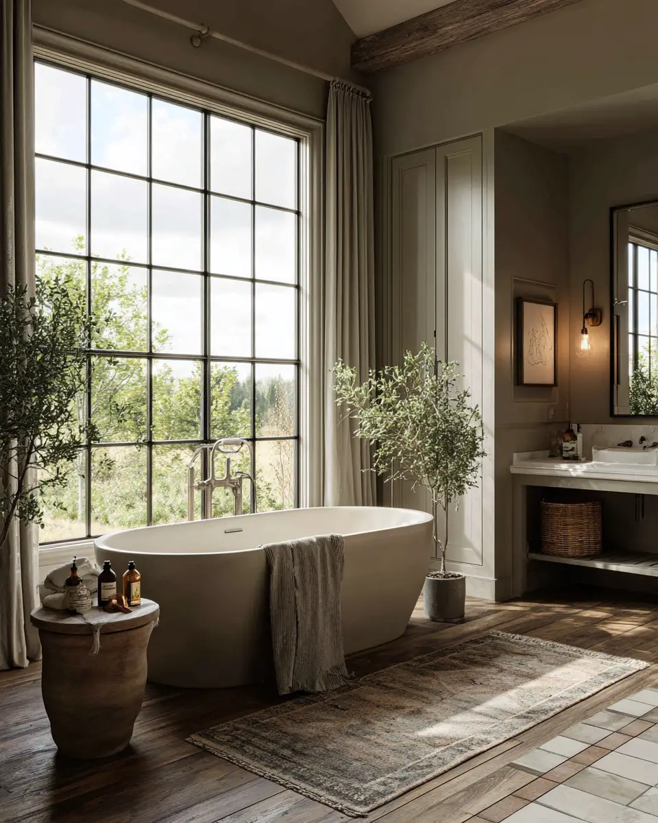 Farmhouse Bathroom Decor Ideas