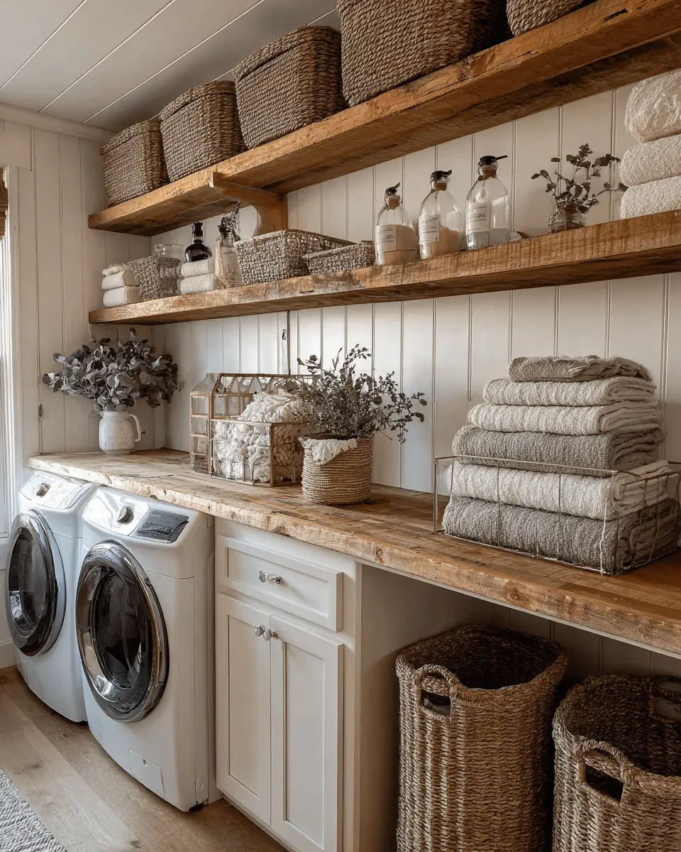 Farmhouse Laundry Room Decor Ideas