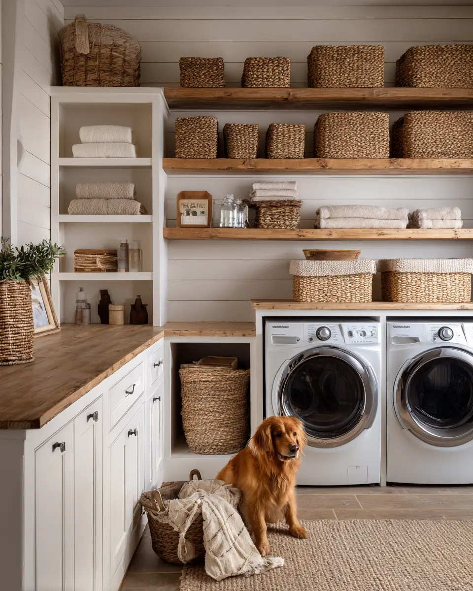 Farmhouse Laundry Room Decor Ideas