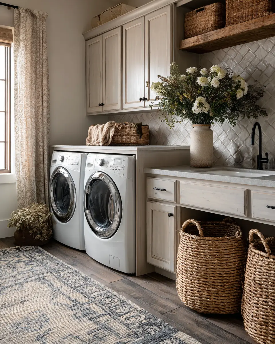 Farmhouse Laundry Room Decor Ideas