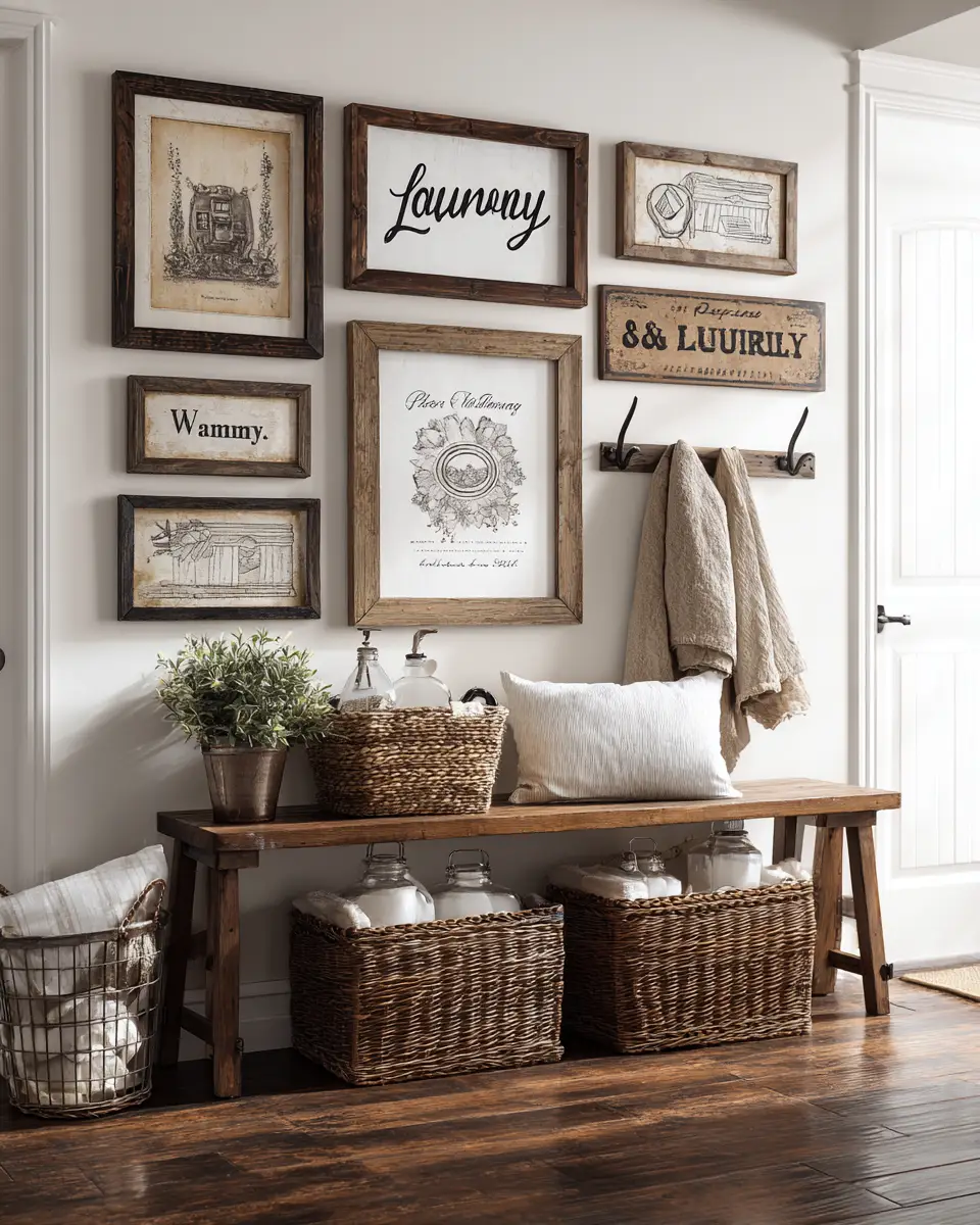 Farmhouse Laundry Room Decor Ideas