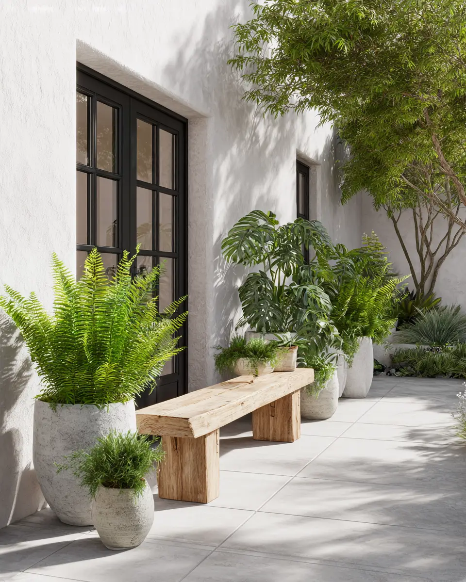 Forest Green Minimalist Patio Decor Ideas