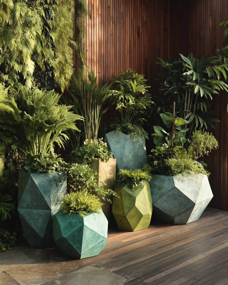 Forest Green Minimalist Patio Decor Ideas