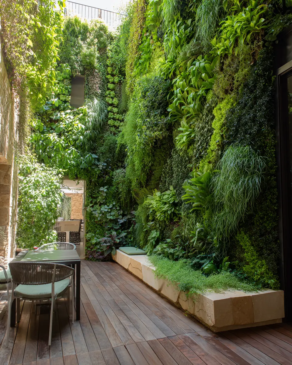 Forest Green Minimalist Patio Decor Ideas