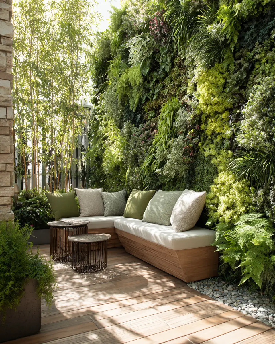 Forest Green Minimalist Patio Decor Ideas