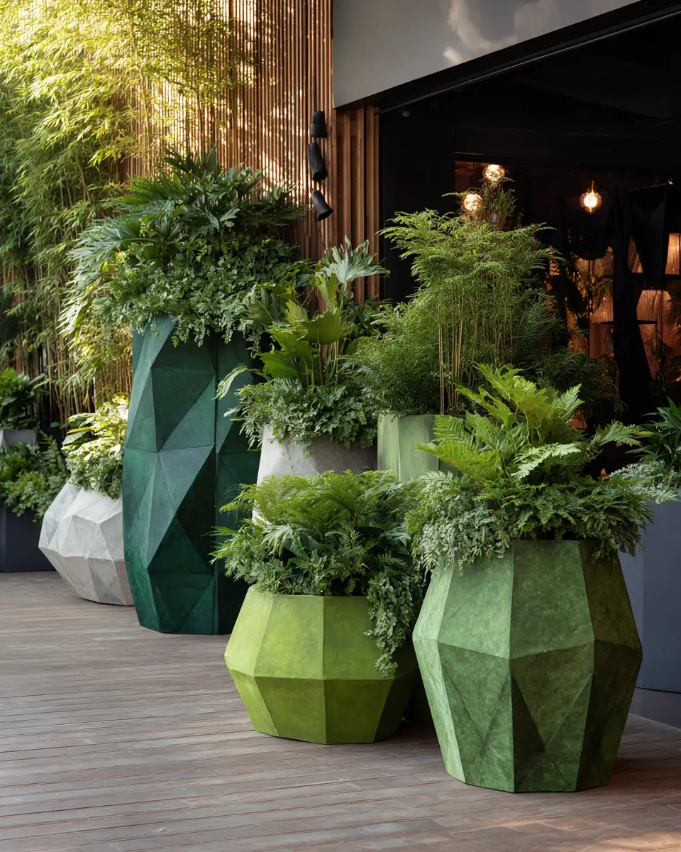 Forest Green Minimalist Patio Decor Ideas