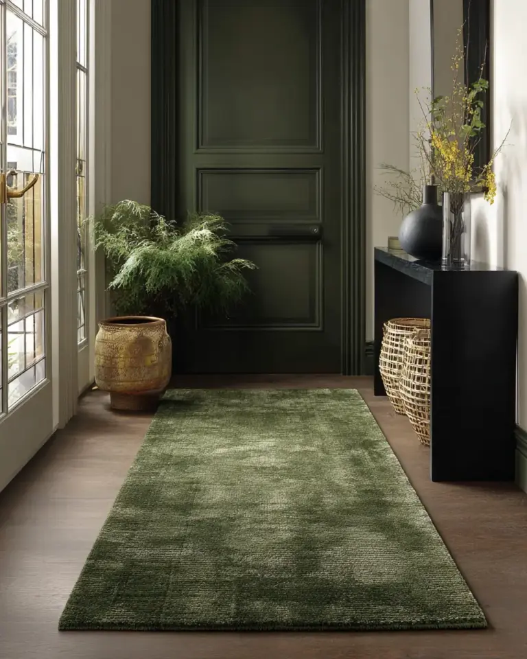 Forest Green Modern Entryway Decor Ideas - Featured