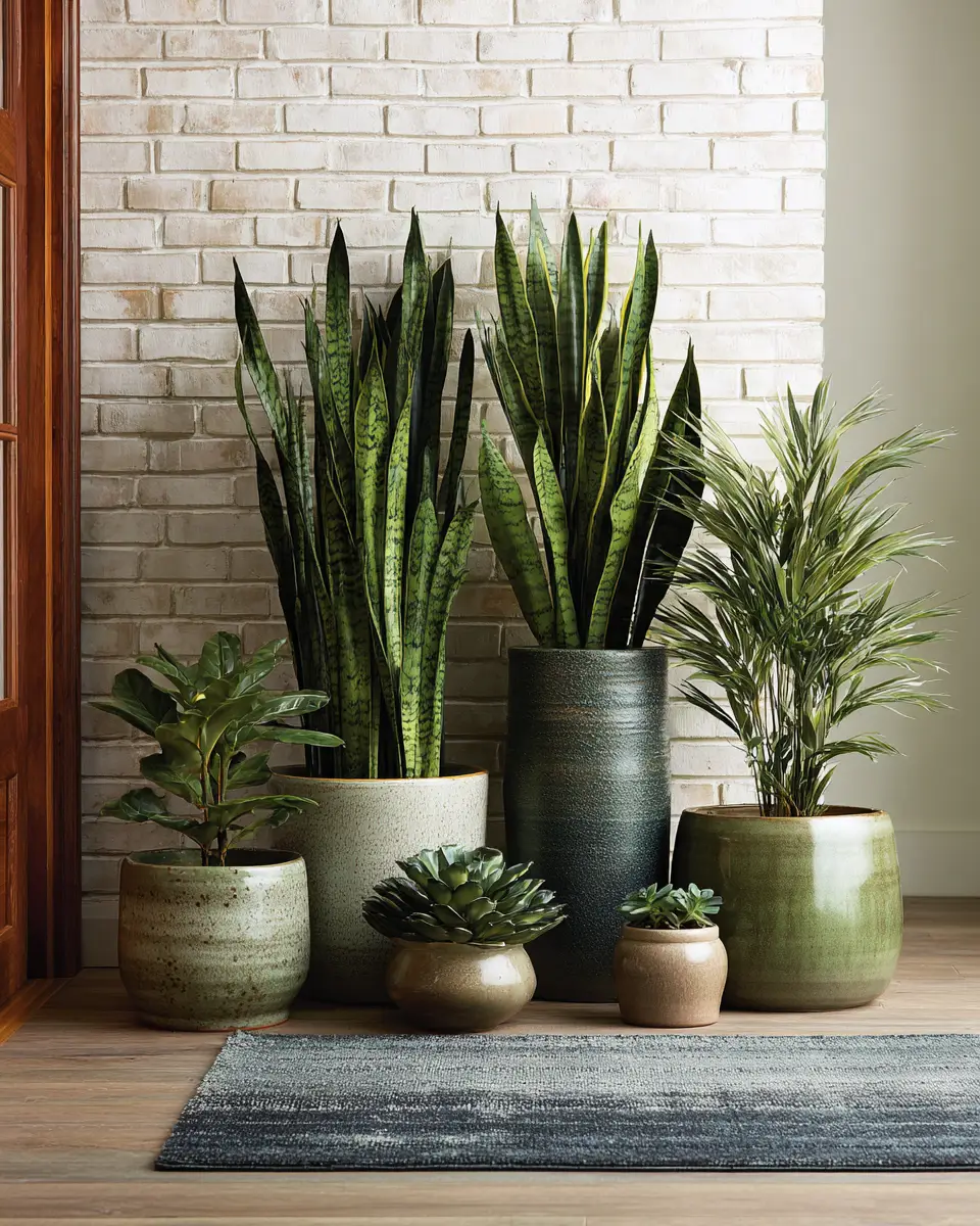 Forest Green Modern Entryway Decor Ideas