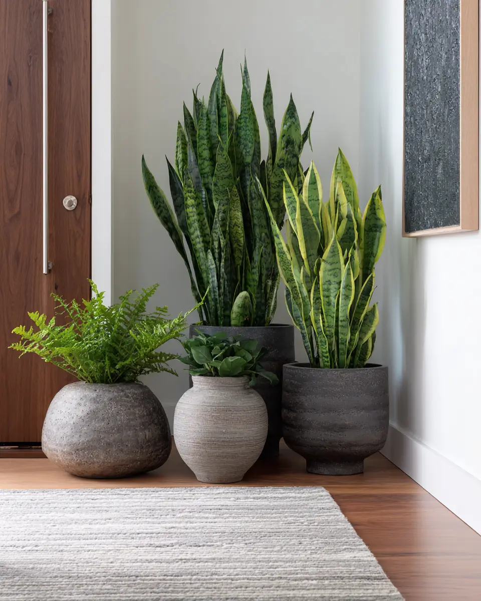 Forest Green Modern Entryway Decor Ideas