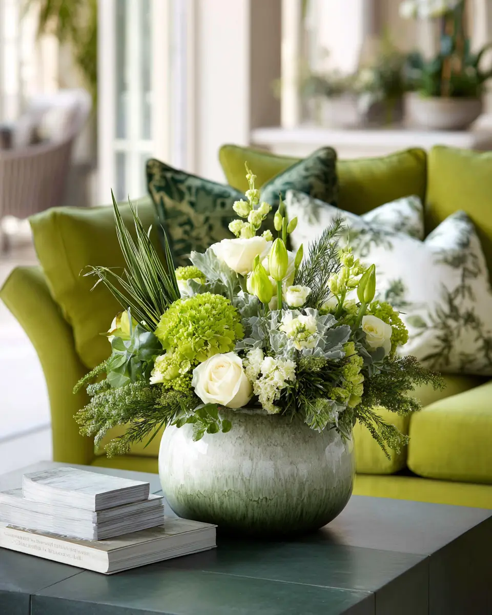 Forest Green Porch Decor Ideas