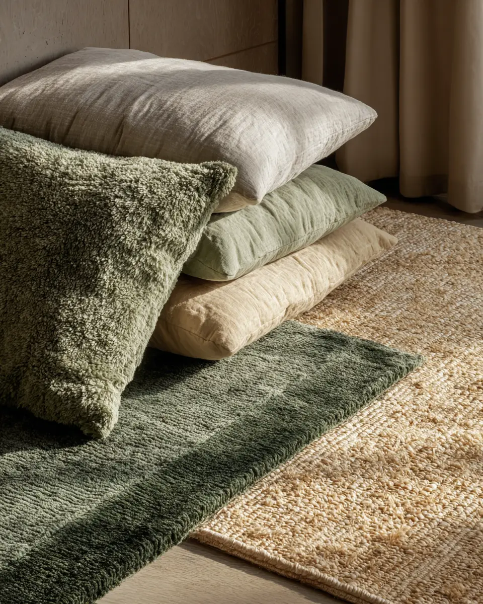 Forest Green Scandinavian Bedroom Decor Ideas