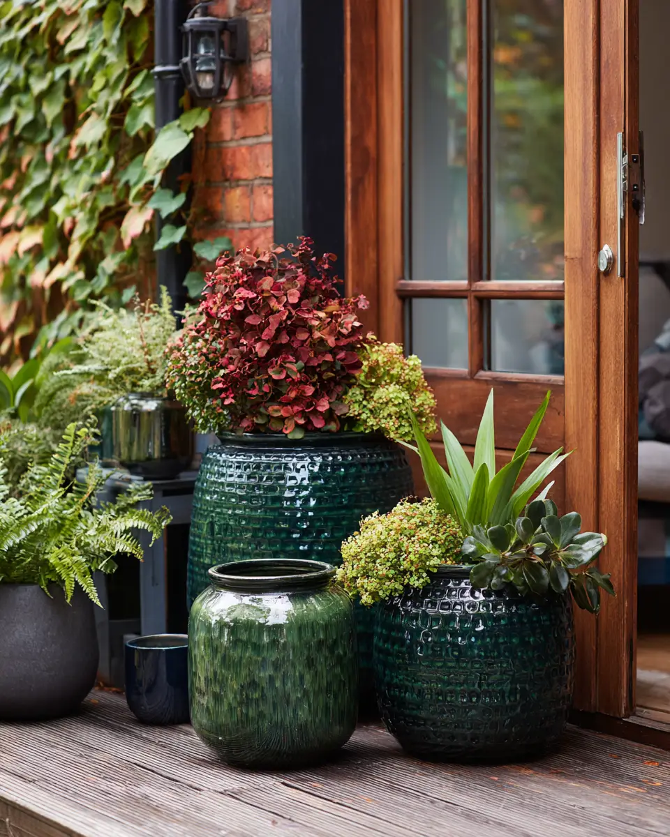 Forest Green Scandinavian Porch Decor Ideas