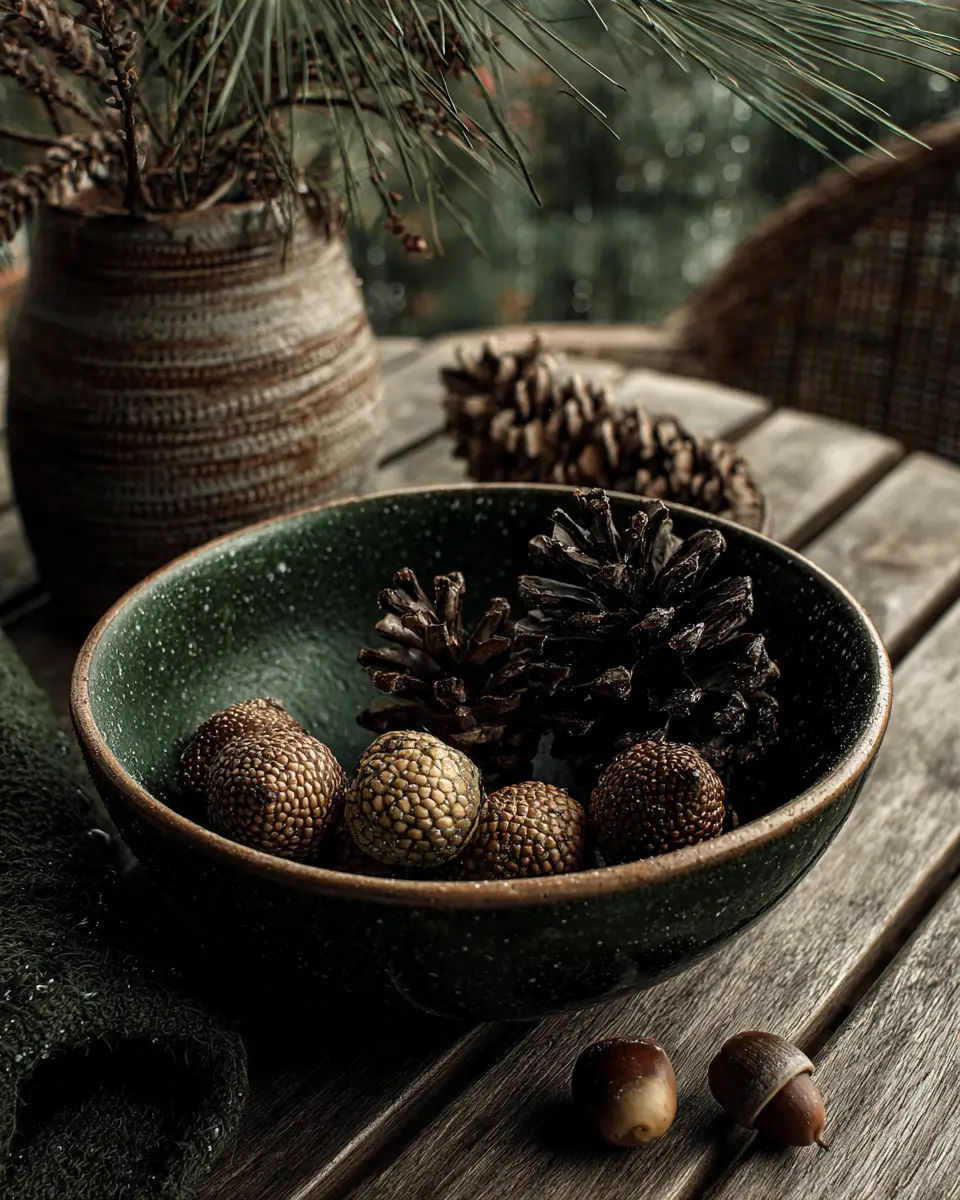 Forest Green Scandinavian Porch Decor Ideas