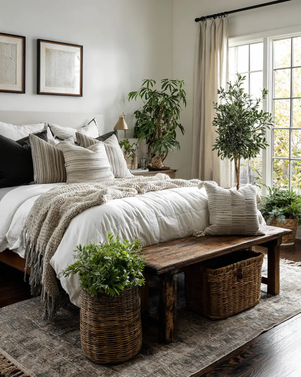 Forest Green Traditional Bedroom Decor Ideas