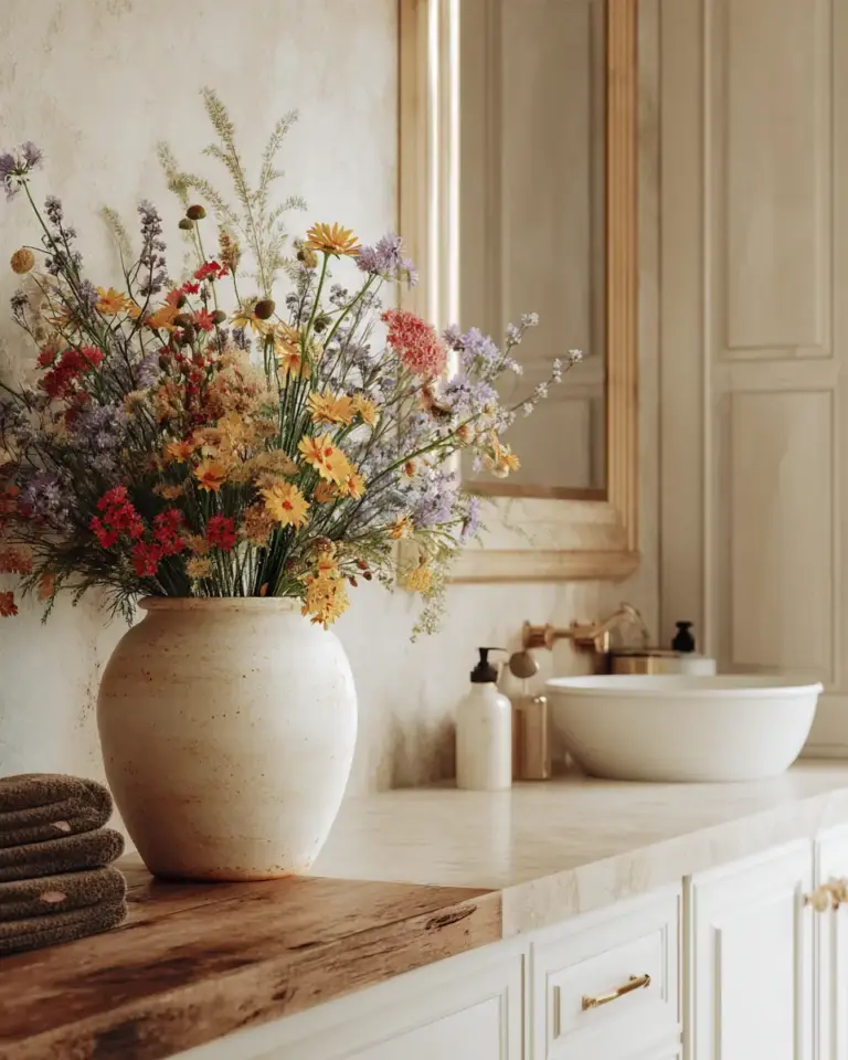 French Country Bathroom Decor Ideas - Featured