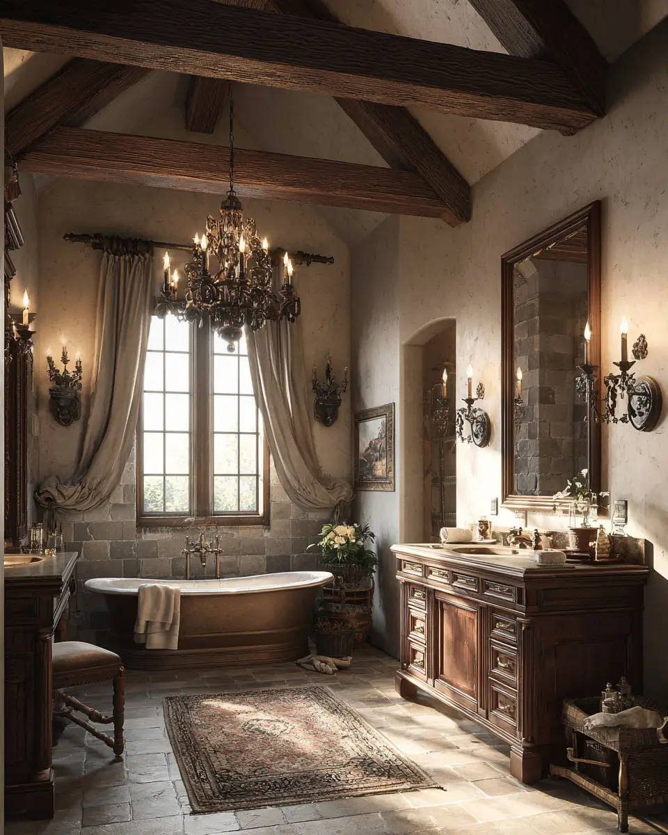 French Country Bathroom Decor Ideas