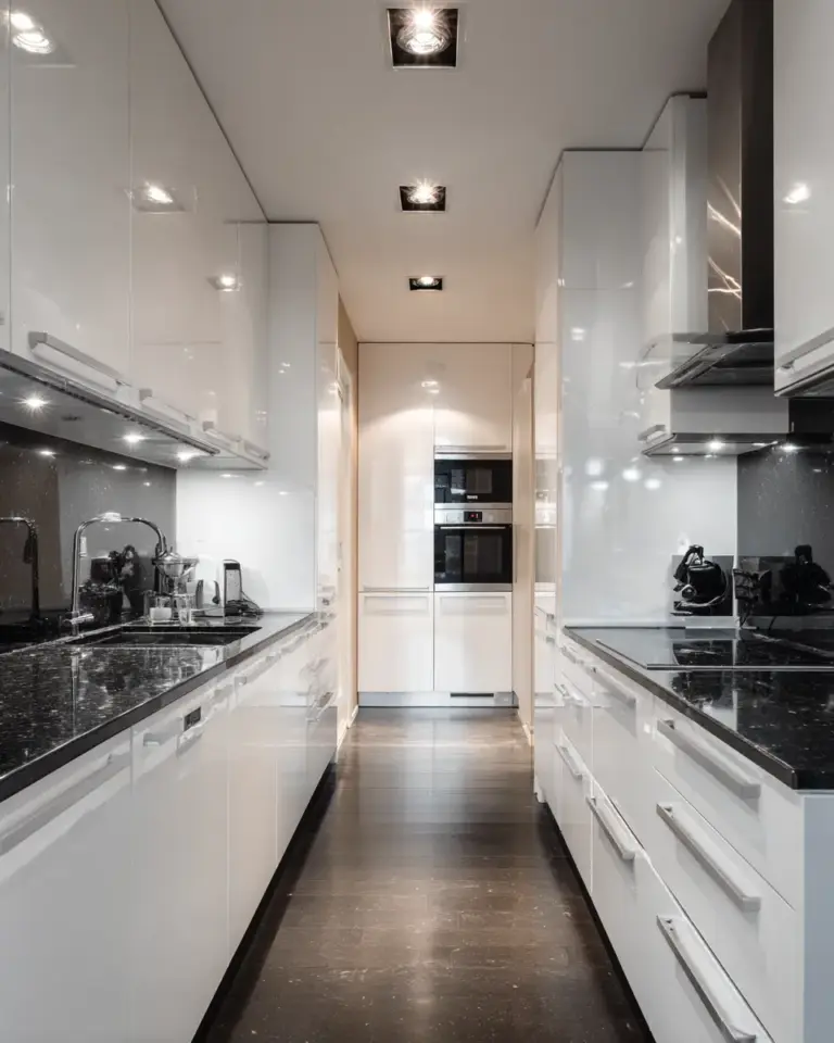 Galley Kitchen Decor Ideas - Featured