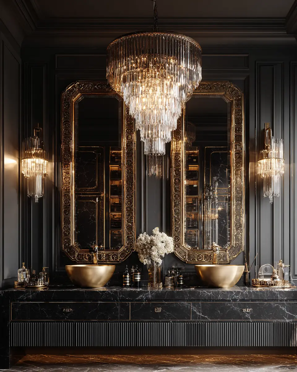 Glam Bathroom Decor Ideas
