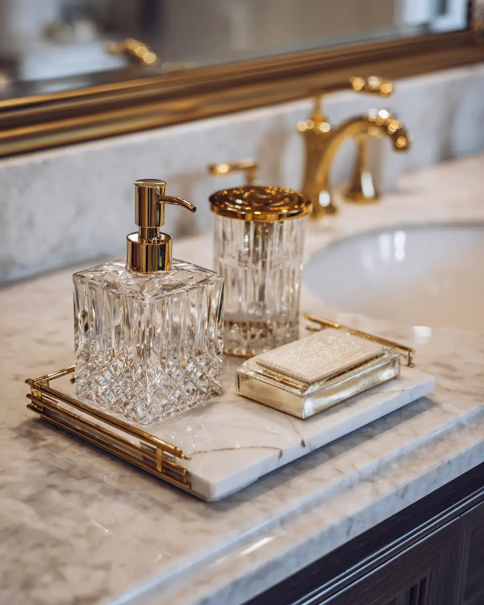 Glam Bathroom Decor Ideas