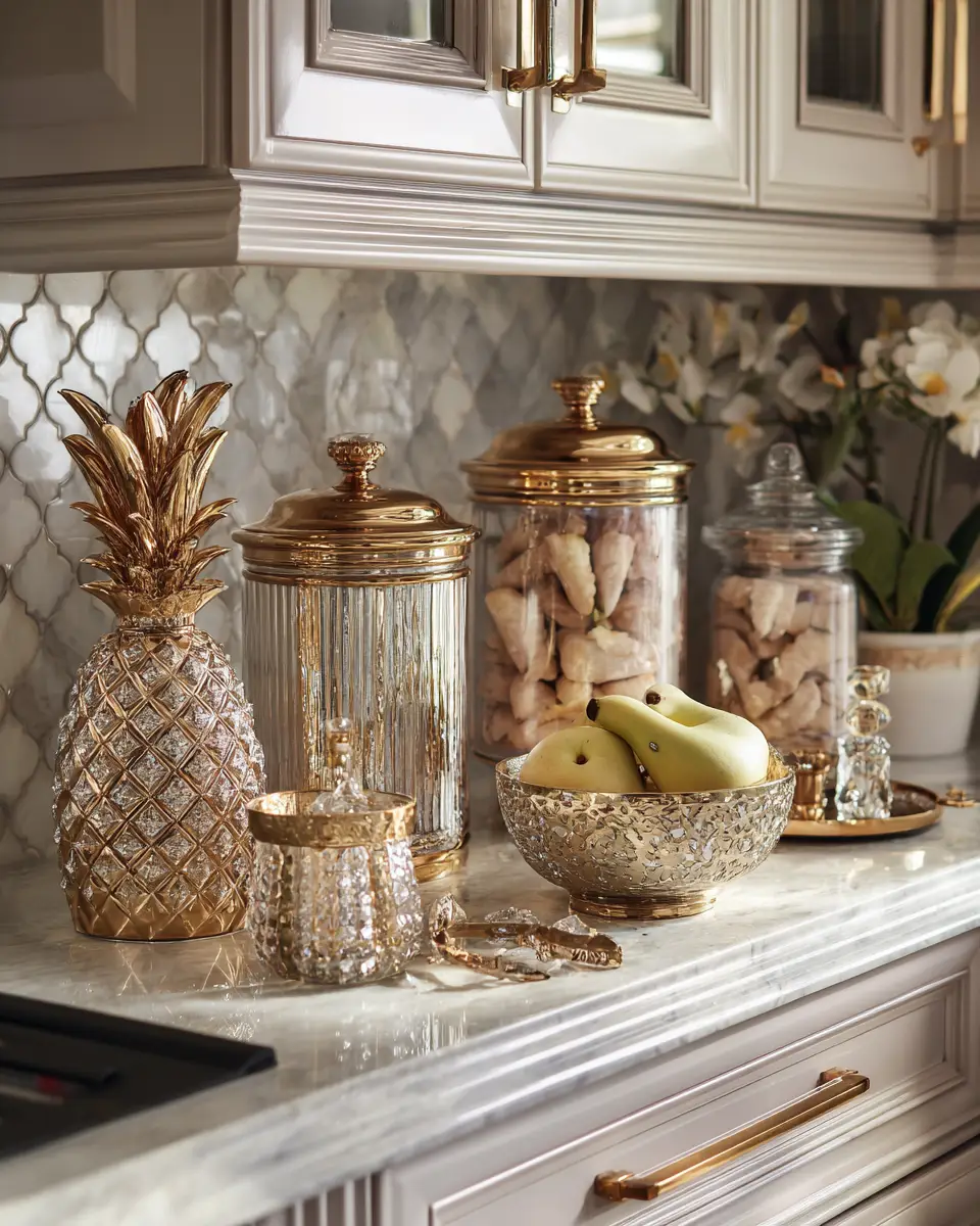 Glam Kitchen Decor Ideas