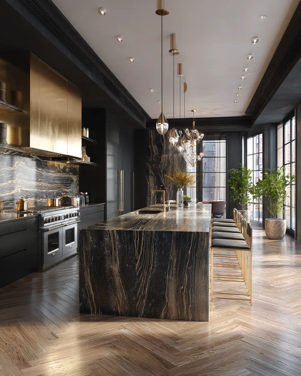 Glam Kitchen Decor Ideas