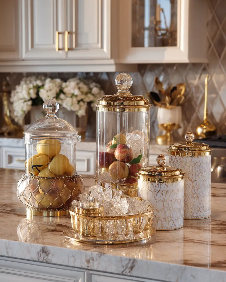 Glam Kitchen Decor Ideas