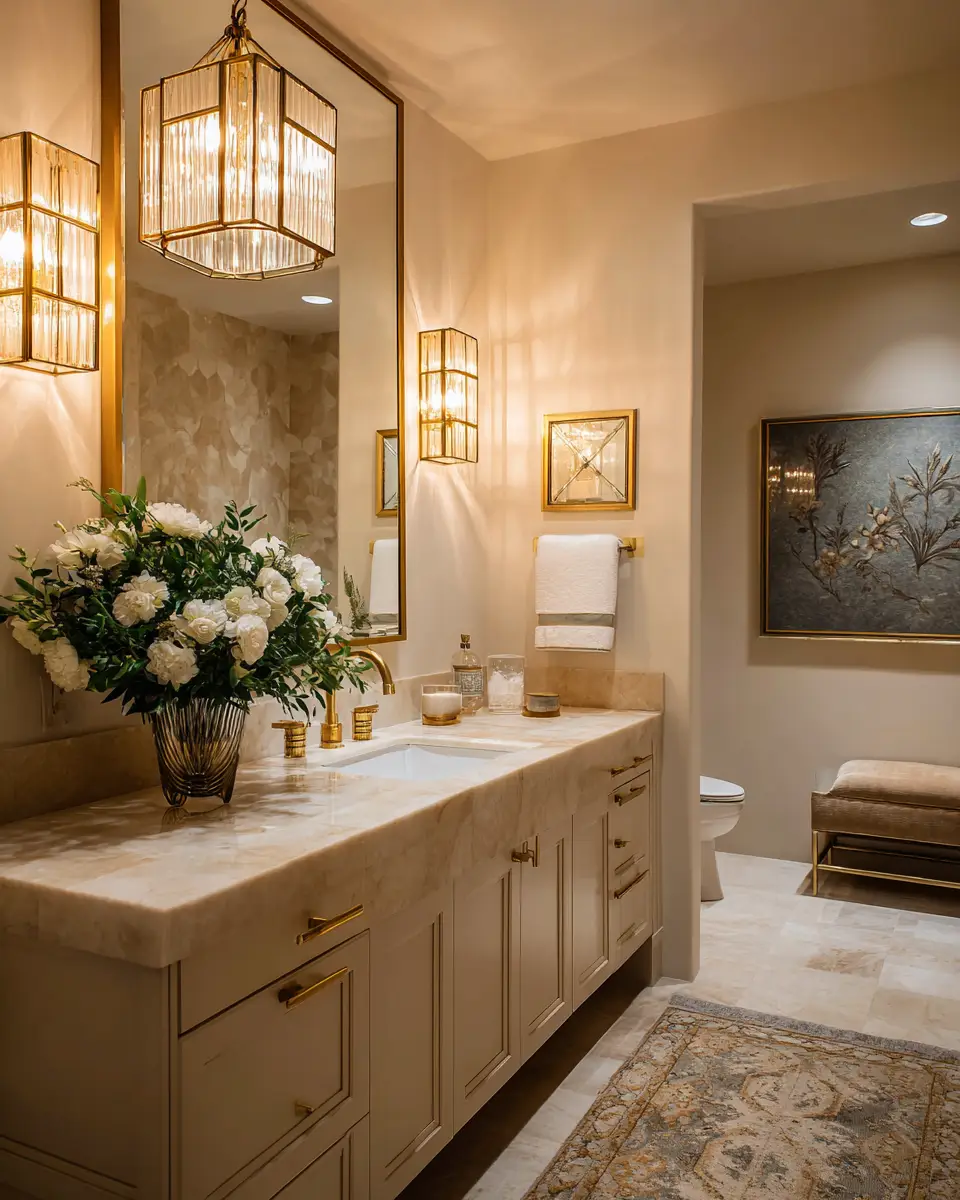 Grandmillennial Bathroom Decor Ideas