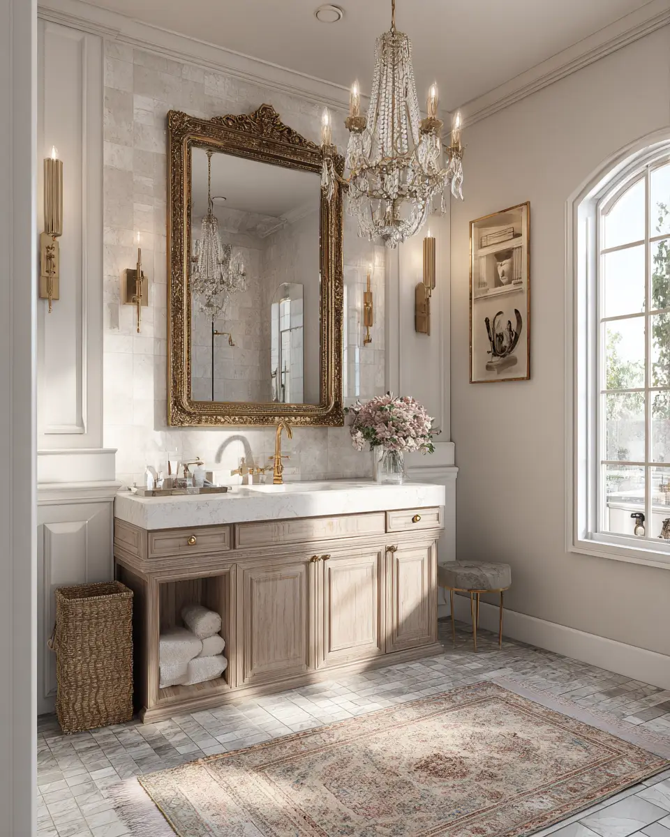 Grandmillennial Bathroom Decor Ideas