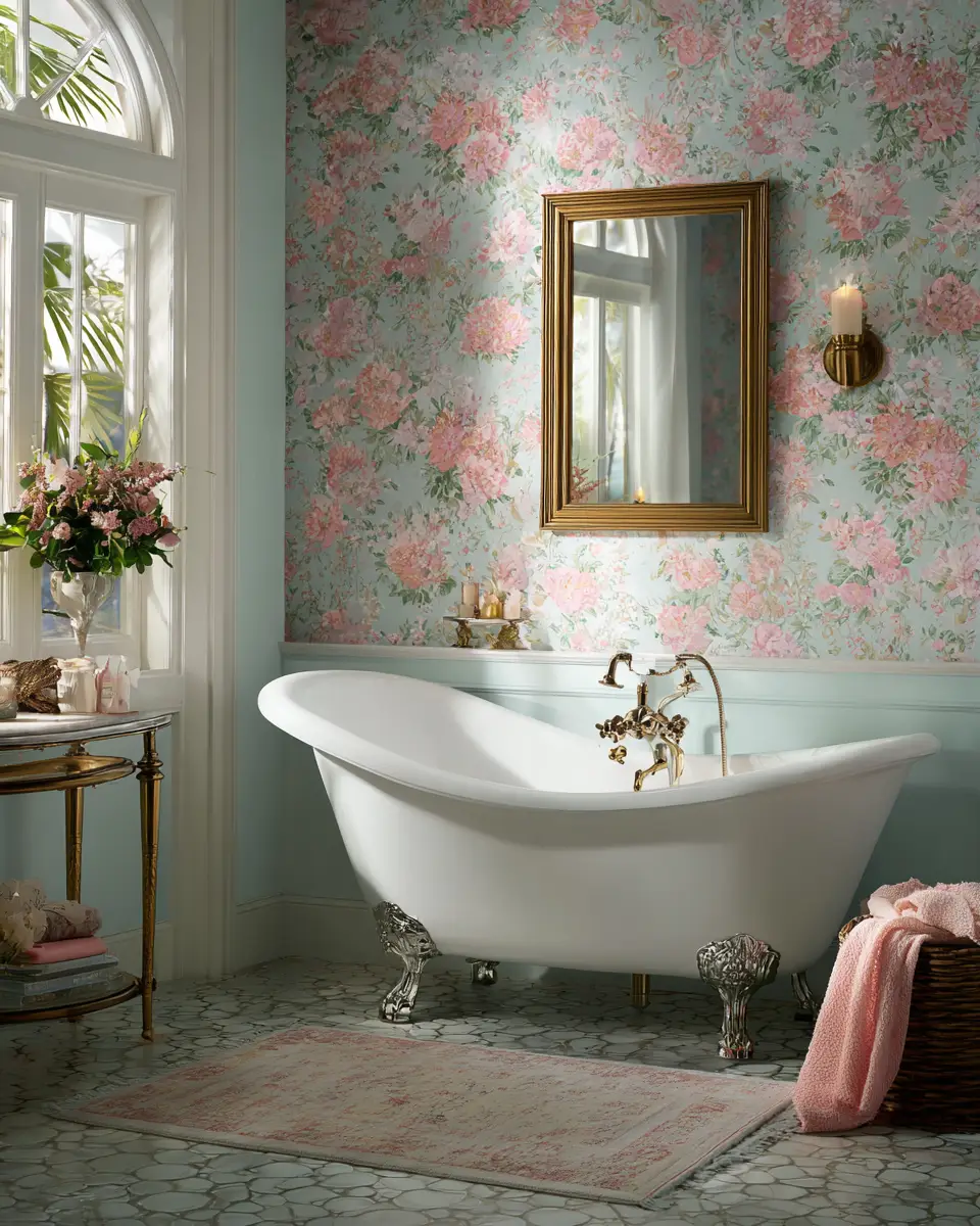 Grandmillennial Bathroom Decor Ideas