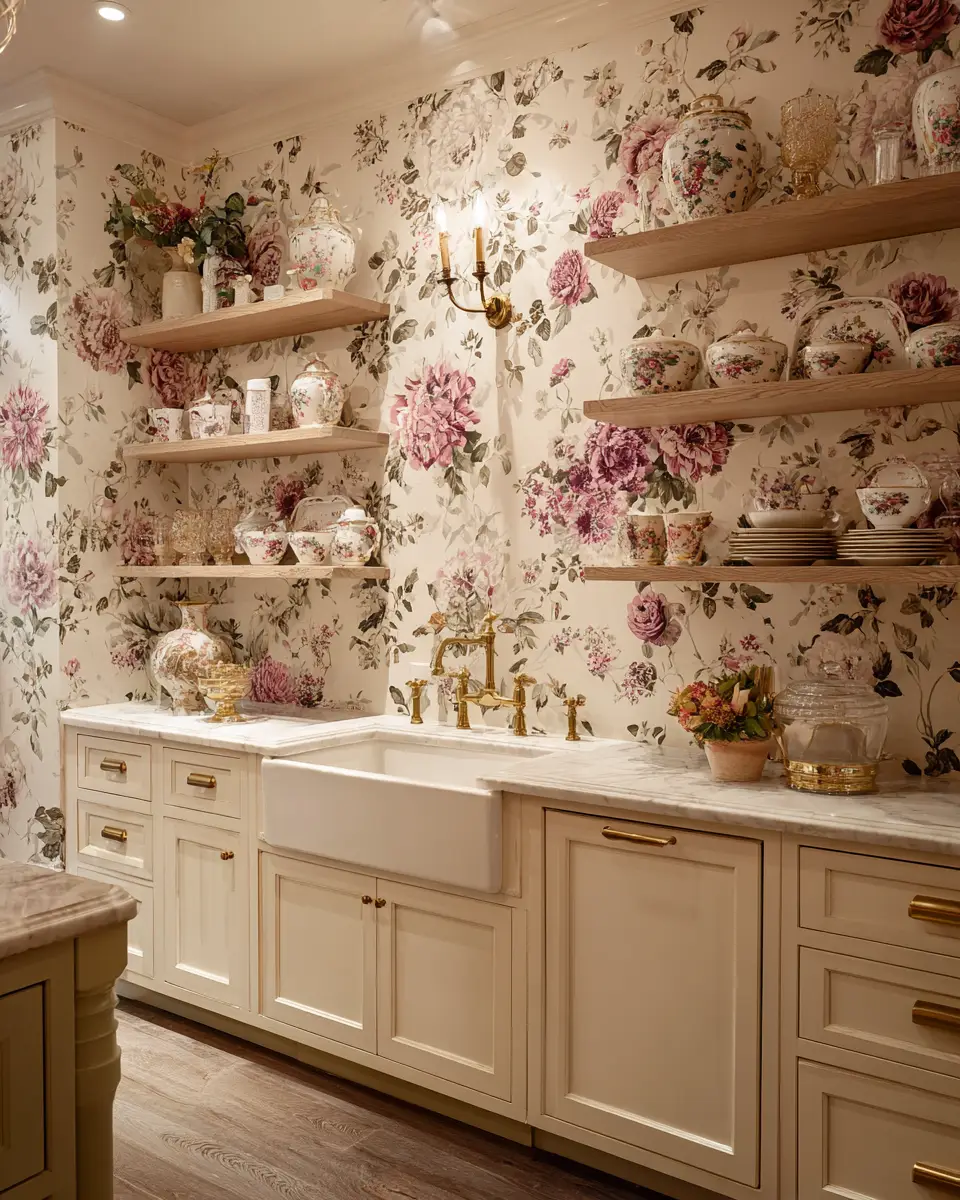 Grandmillennial Kitchen Decor Ideas